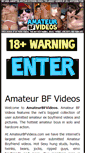 Mobile Screenshot of amateurbfvideos.com